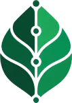 Binary Biomes leaf logo